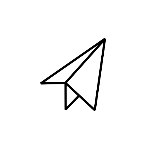 Gif animado de un avión de papel que de envia desde la academis de granolllers, la academia de referencia de formación y refuerzo en granollers, Academia iTalent
